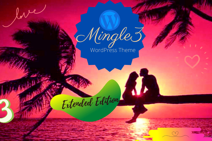 Mingle3 WordPress Theme Extended Version