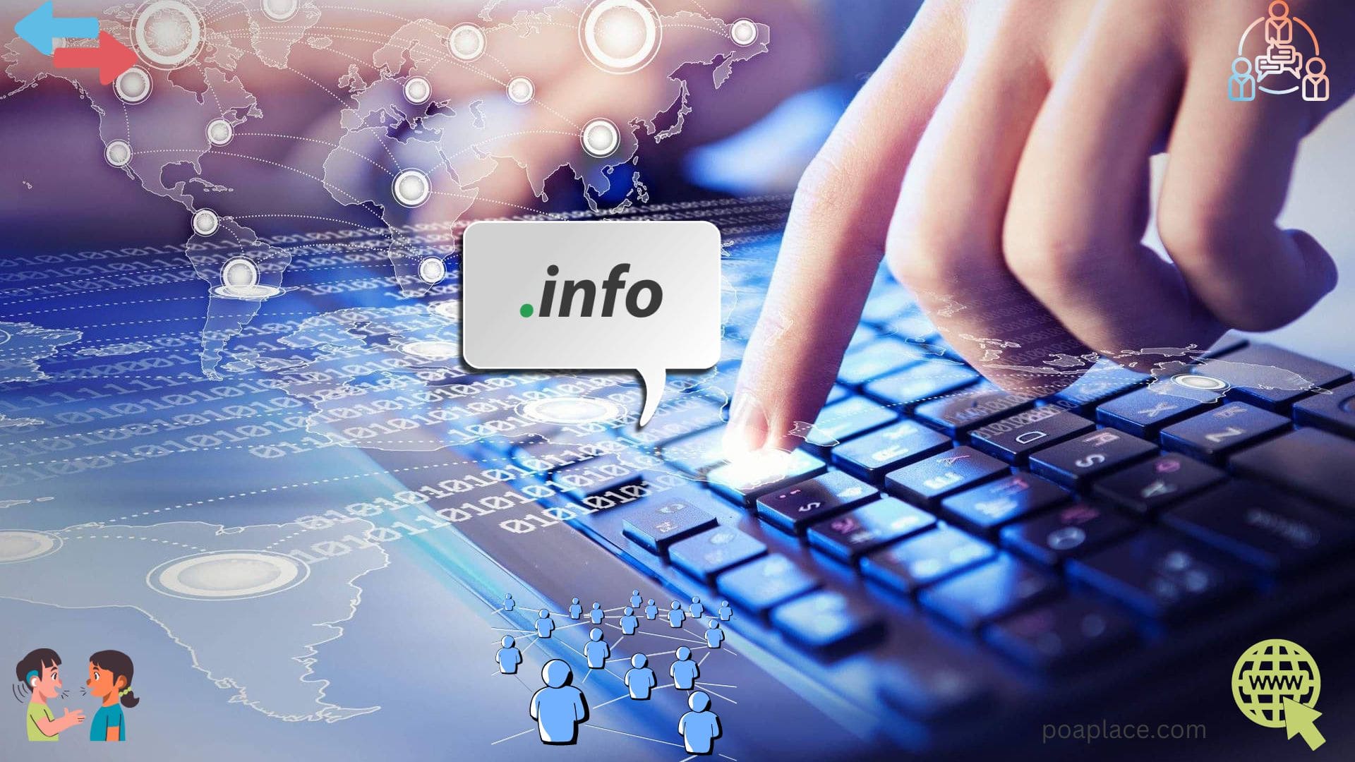 .info TLD. Dot INFO Domain