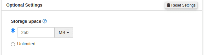 Set Email Storage Space in cPanel