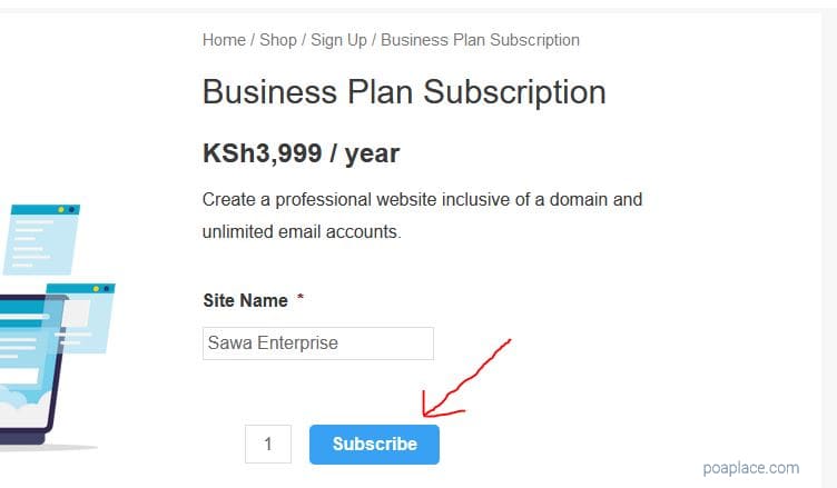 HostFiti Website Builder Subscription