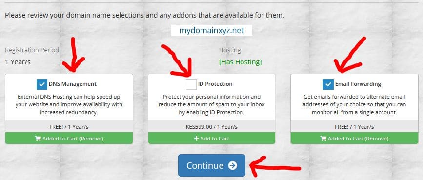Lenasi Cloud Hosting Addons